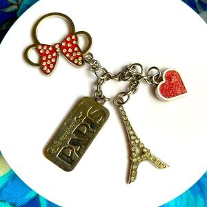 NWOT Disney Paris key charm/ bag charm 🔥 four different charms 🥰🎅